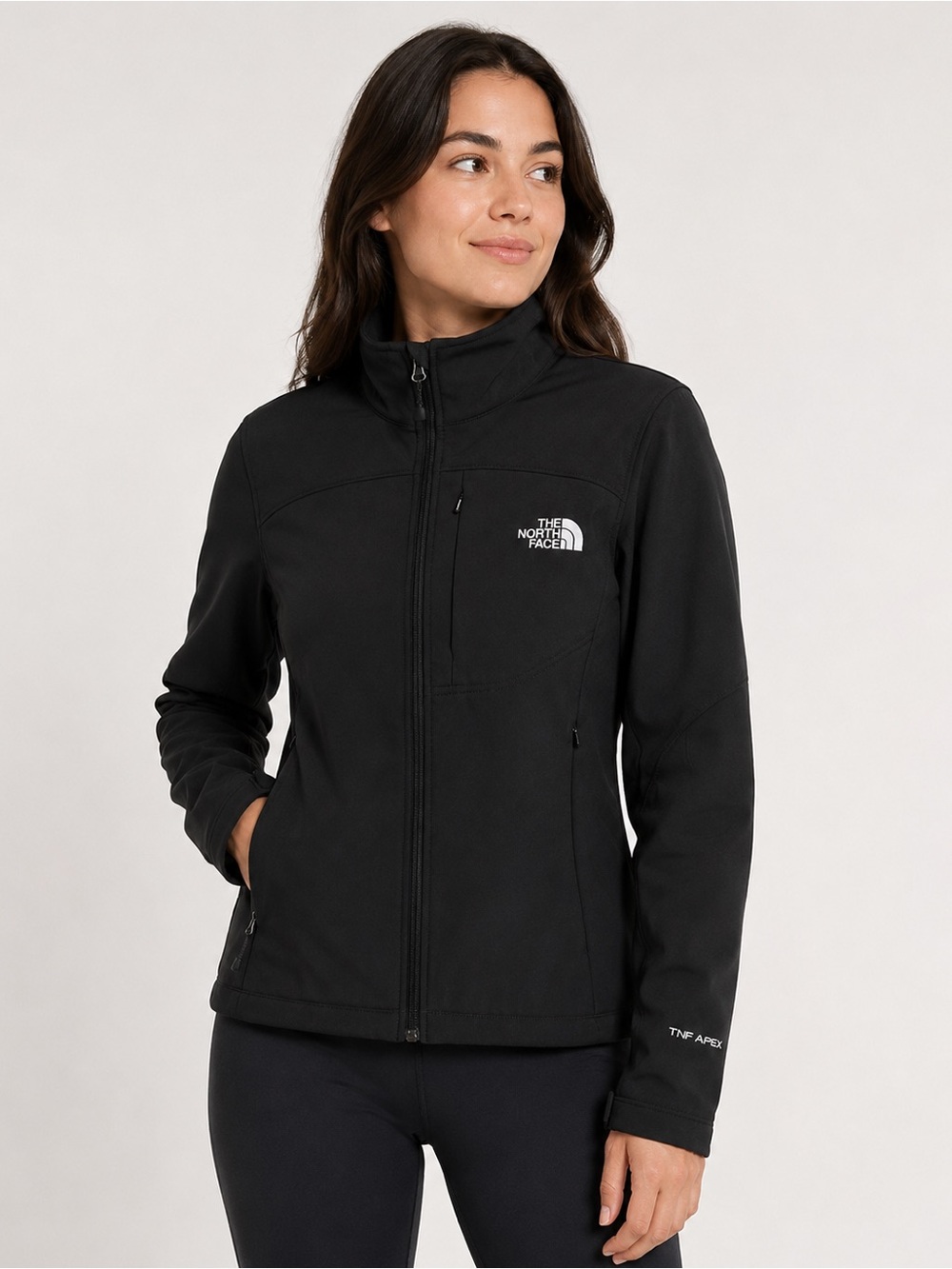The North Face Black TNF Apex Softshell Jacket Women’s Medium